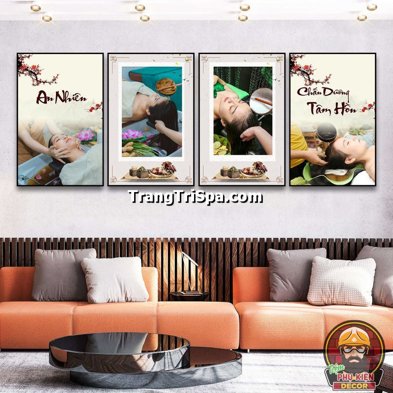 Tranh treo các bước gội đầu dưỡng sinh trang trí tiệm làm nổi bật được dịch vụ đang cung cấp Tranh treo các bước gội đầu dưỡng sinh trang trí tiệm làm nổi bật được dịch vụ đang cung cấp