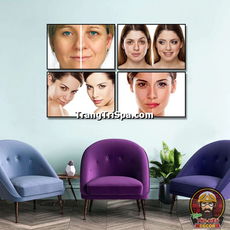 Bộ tranh treo hậu phẩu thuật thẩm mỹ đẹp tạo điểm nhấn trong lòng khách hàng Bộ tranh treo hậu phẩu thuật thẩm mỹ đẹp tạo điểm nhấn trong lòng khách hàng