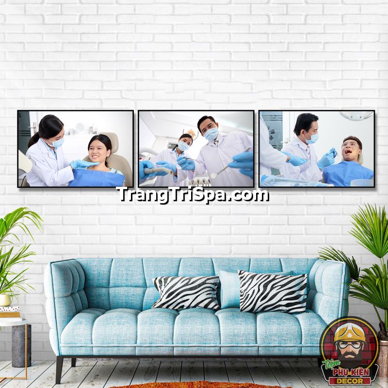 Tranh treo phòng khám nha khoa đầy tính nghệ thuật giúp khách cảm thấy thư thái, nhẹ nhàng Tranh treo phòng khám nha khoa đầy tính nghệ thuật giúp khách cảm thấy thư thái, nhẹ nhàng