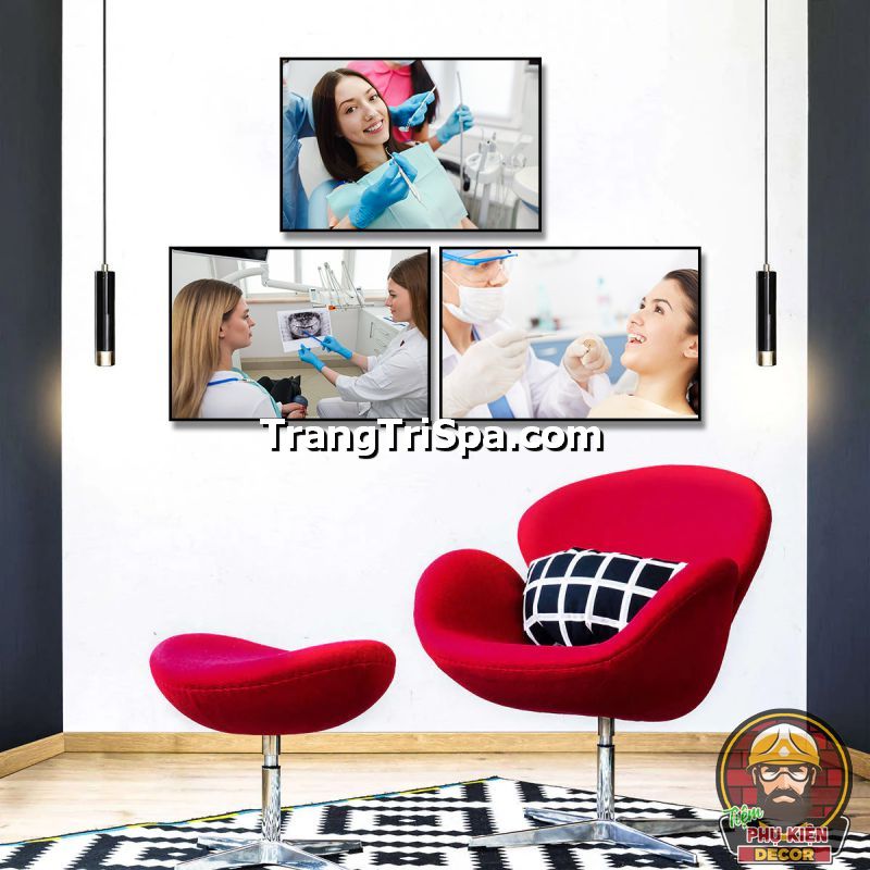 Tranh treo phòng khám nha khoa đầy tính nghệ thuật giúp khách cảm thấy thư thái, nhẹ nhàng Tranh treo phòng khám nha khoa đầy tính nghệ thuật giúp khách cảm thấy thư thái, nhẹ nhàng