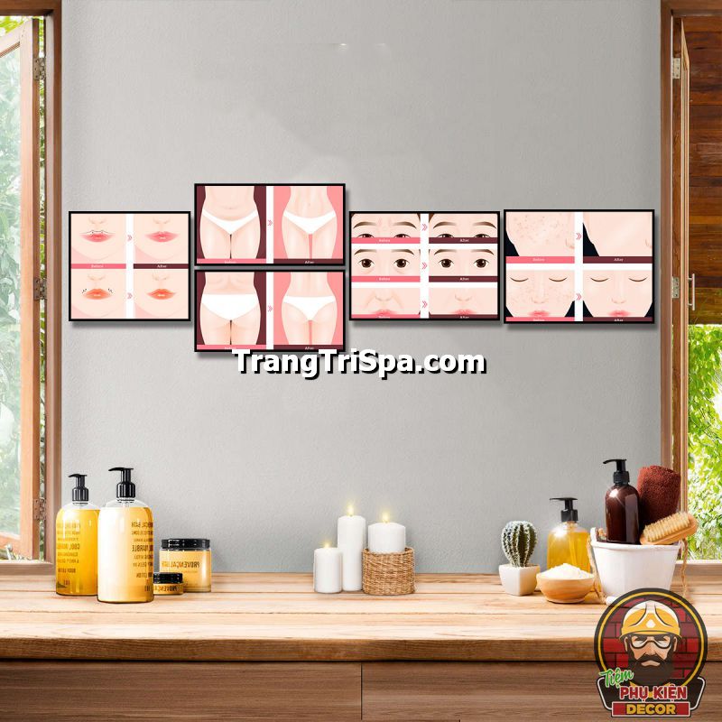 Tranh treo thẩm mỹ viện phong cách tân cổ điển phổ biến nhất hiện nay Tranh treo thẩm mỹ viện phong cách tân cổ điển phổ biến nhất hiện nay