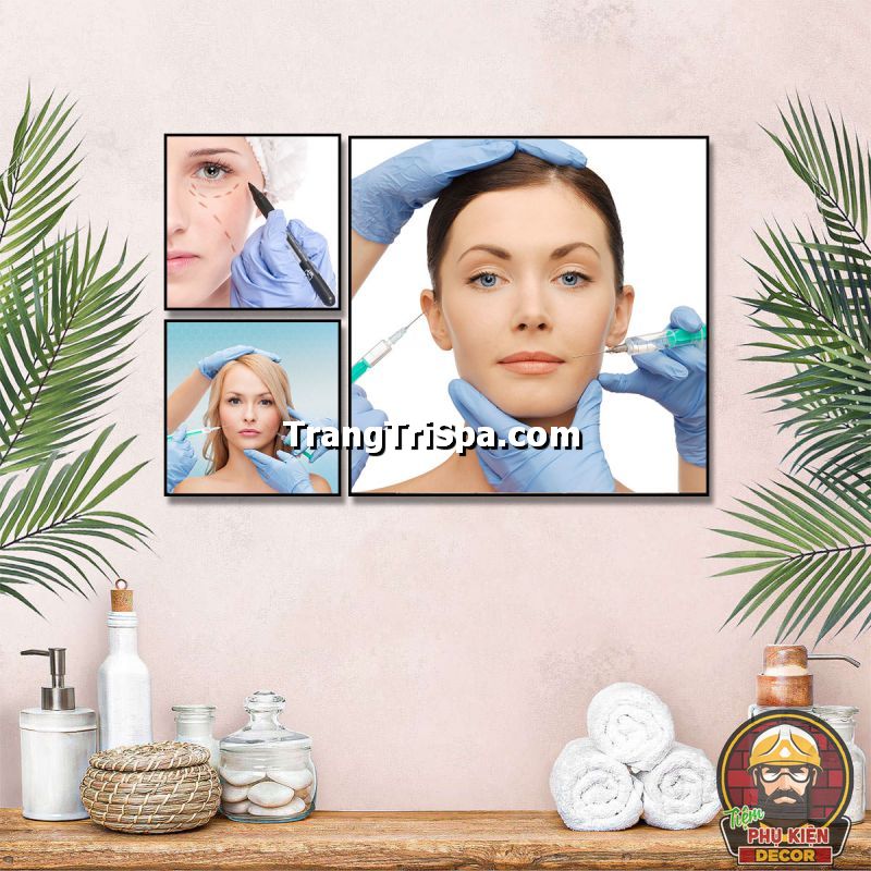 Hình ảnh tranh treo trang trí thẩm mỹ viện độc đáo có tác động lớn đến không gian và tâm lý khách hàng Hình ảnh tranh treo trang trí thẩm mỹ viện độc đáo có tác động lớn đến không gian và tâm lý khách hàng