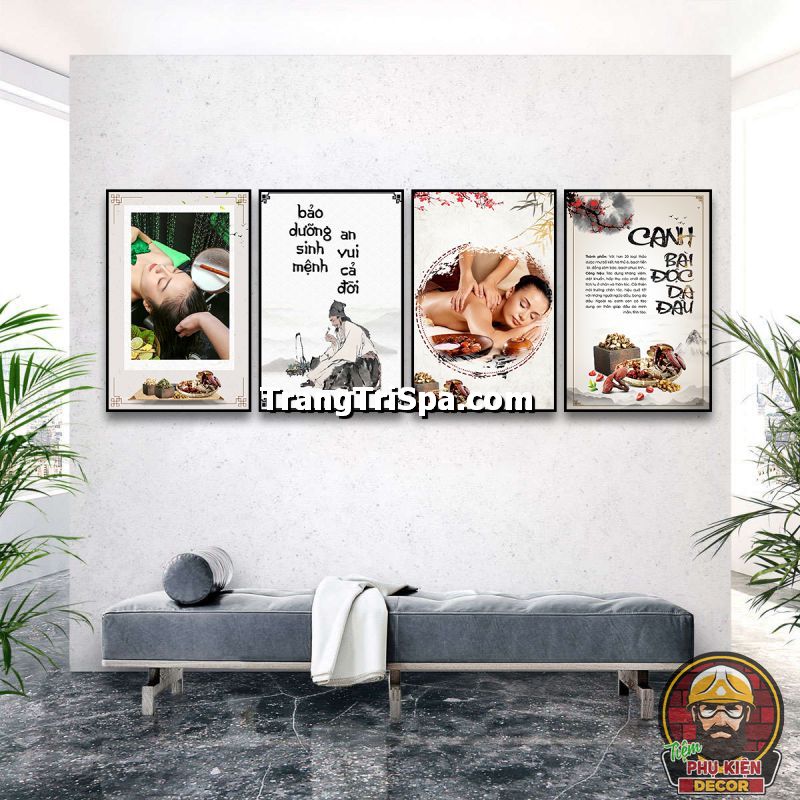 Mẫu tranh treo tường trang trí y học Trung Hoa toát lên vẻ đẹp tinh tế, nhẹ nhàng Mẫu tranh treo tường trang trí y học Trung Hoa toát lên vẻ đẹp tinh tế, nhẹ nhàng