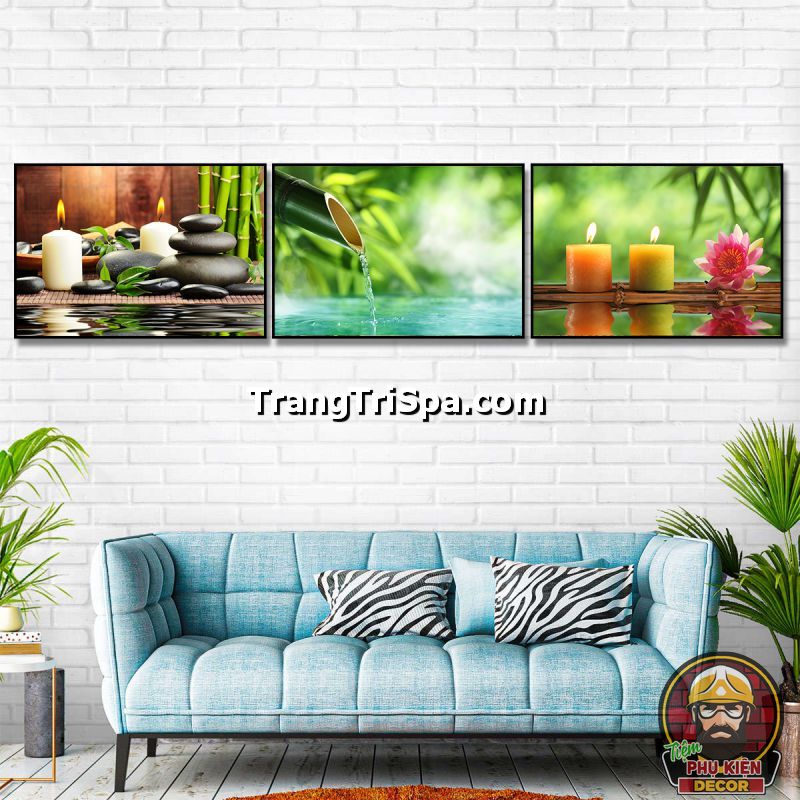 Sử dụng tranh treo tường hoa và nến mang lại không gian hài hòa đến hoàn hảo  Sử dụng tranh treo tường hoa và nến mang lại không gian hài hòa đến hoàn hảo