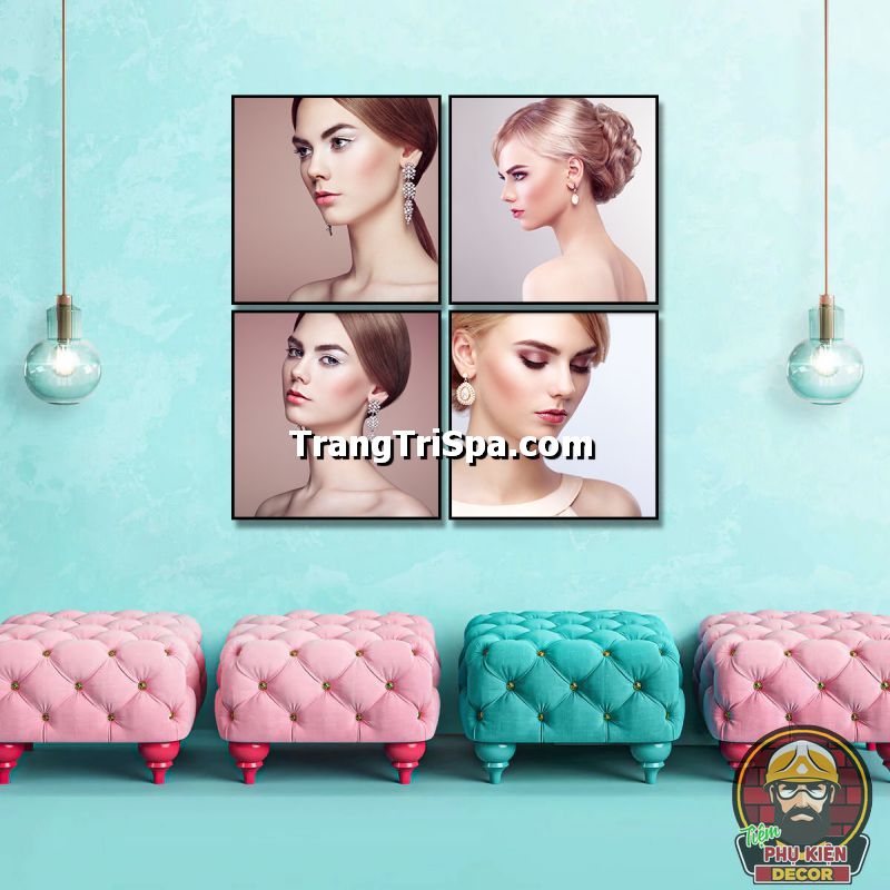 Xu hướng tranh treo tường makeup mang phong cách đương đại , tối giản Xu hướng tranh treo tường makeup mang phong cách đương đại , tối giản