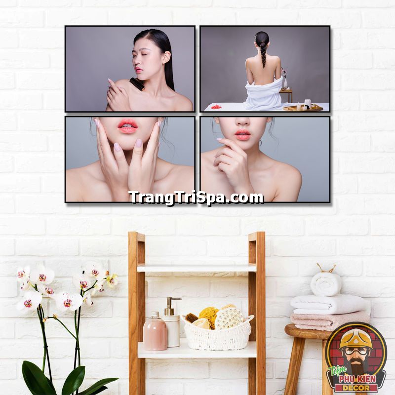 Xu hướng tranh treo tường makeup mang phong cách đương đại , tối giản Xu hướng tranh treo tường makeup mang phong cách đương đại , tối giản