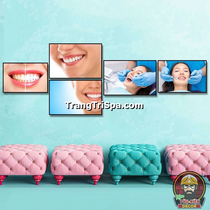 Xu hướng tranh treo tường phòng khám răng tăng tính thẩm mỹ cho không gian quán Xu hướng tranh treo tường phòng khám răng tăng tính thẩm mỹ cho không gian quán