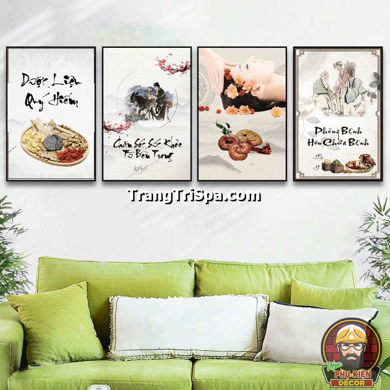 Chủ đề tranh treo tường spa đông y, gội đầu thảo dược hiện đại, đẳng cấp Chủ đề tranh treo tường spa đông y, gội đầu thảo dược hiện đại, đẳng cấp