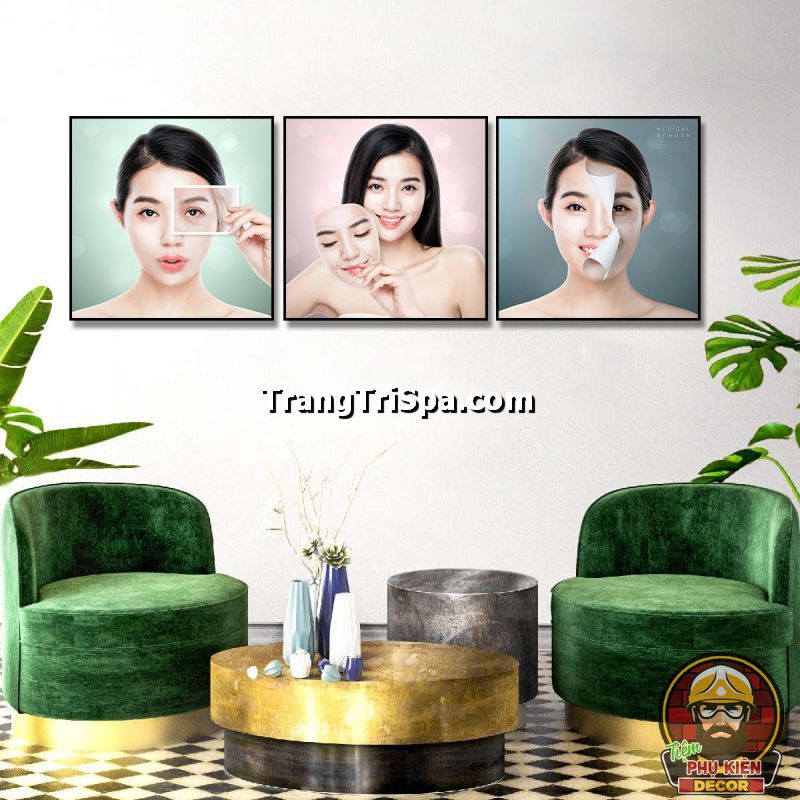 Sử dụng mẫu tranh treo tường thẩm mỹ viện sinh động mang lại không gian tính thẩm mỹ cao Sử dụng mẫu tranh treo tường thẩm mỹ viện sinh động mang lại không gian tính thẩm mỹ cao