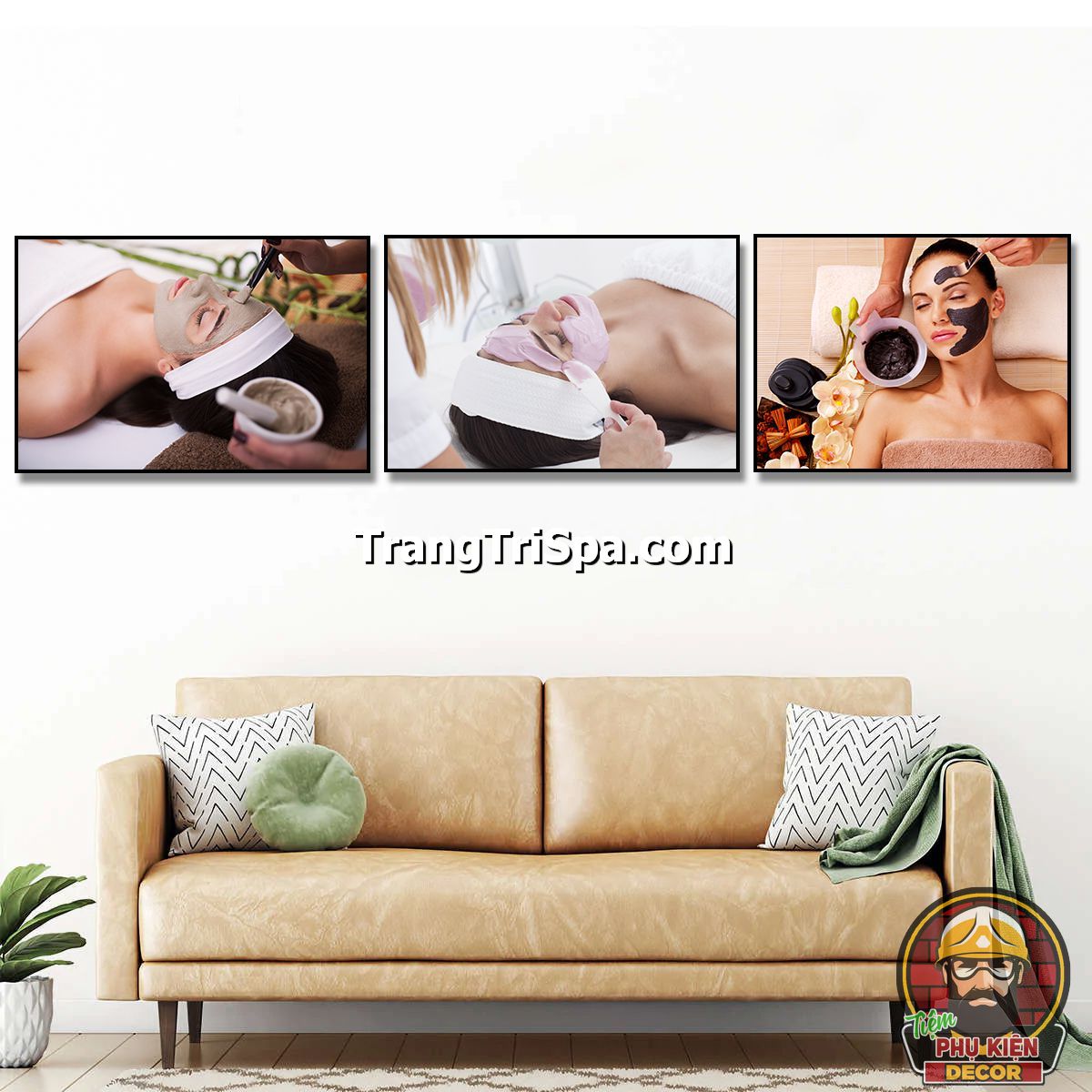 Tranh treo tường tiệm chăm sóc da bằng các sản phẩm thiên nhiên tạo ra vẻ đẹp tinh tế Tranh treo tường tiệm chăm sóc da bằng các sản phẩm thiên nhiên tạo ra vẻ đẹp tinh tế