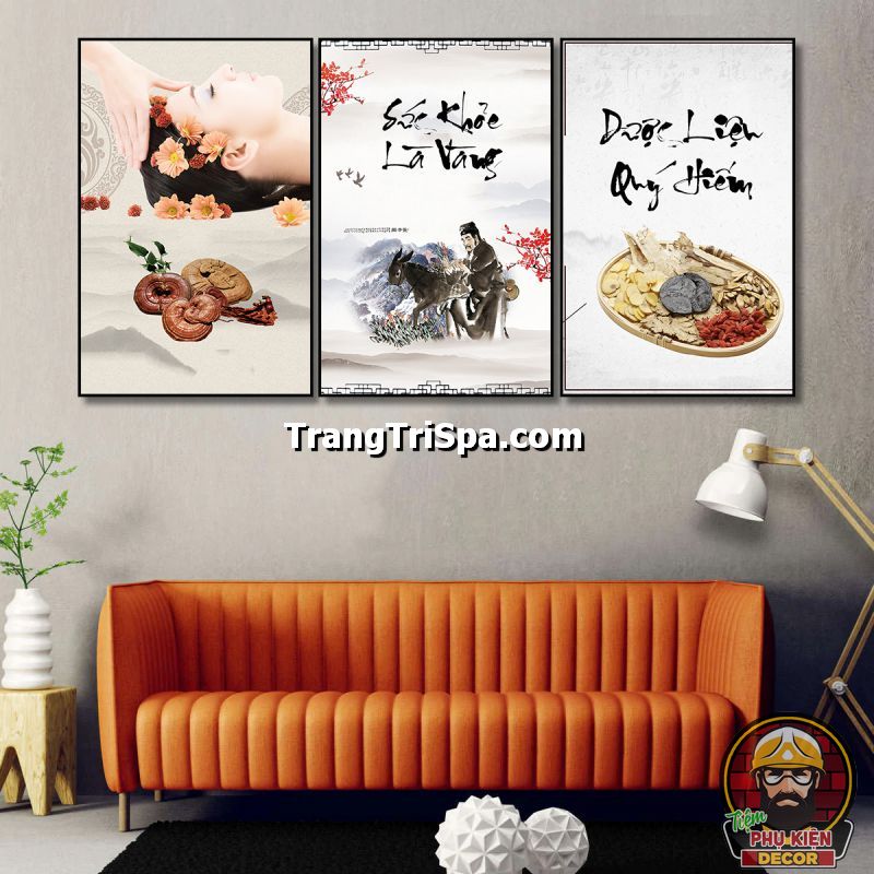 Hình ảnh tranh treo tường tiệm gội đầu dưỡng sinh tạo nên không gian ấn tượng với khách hàng Hình ảnh tranh treo tường tiệm gội đầu dưỡng sinh tạo nên không gian ấn tượng với khách hàng