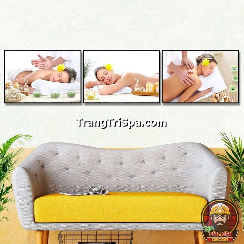 Mẫu tranh treo tường trang trí tiệm spa với màu sắc tươi mới mang đến tinh thần khách hàng thêm phần thư thái  Mẫu tranh treo tường trang trí tiệm spa với màu sắc tươi mới mang đến tinh thần khách hàng thêm phần thư thái
