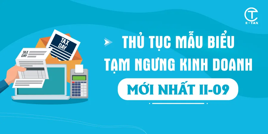 Thủ Tục, Mẫu Biểu Tạm Ngưng Doanh Nghiệp, Chi Nhánh Mới Nhất