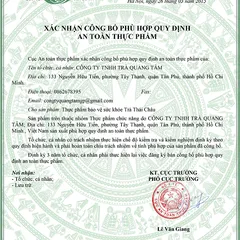 QUY TRÌNH THỰC HIỆN CÔNG BỐ SẢN PHẨM THỰC PHẨM