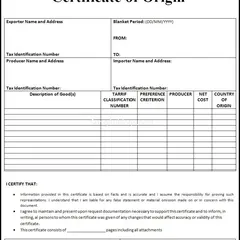 KHÁI NIỆM C/O LÀ GÌ VÀ NHỮNG ĐIỀU CẦN LƯU Ý