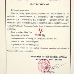 XIN GIẤY CHỨNG NHẬN HEALTH CERTIFICATE - HC Ở ĐÂU?