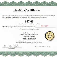 Dịch vụ xin cấp phép giấy chứng nhận y tế – Health Certificate – HC