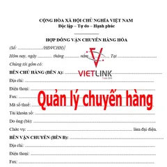 HỢP ĐỒNG VẬN CHUYỂN HÀNG HÓA