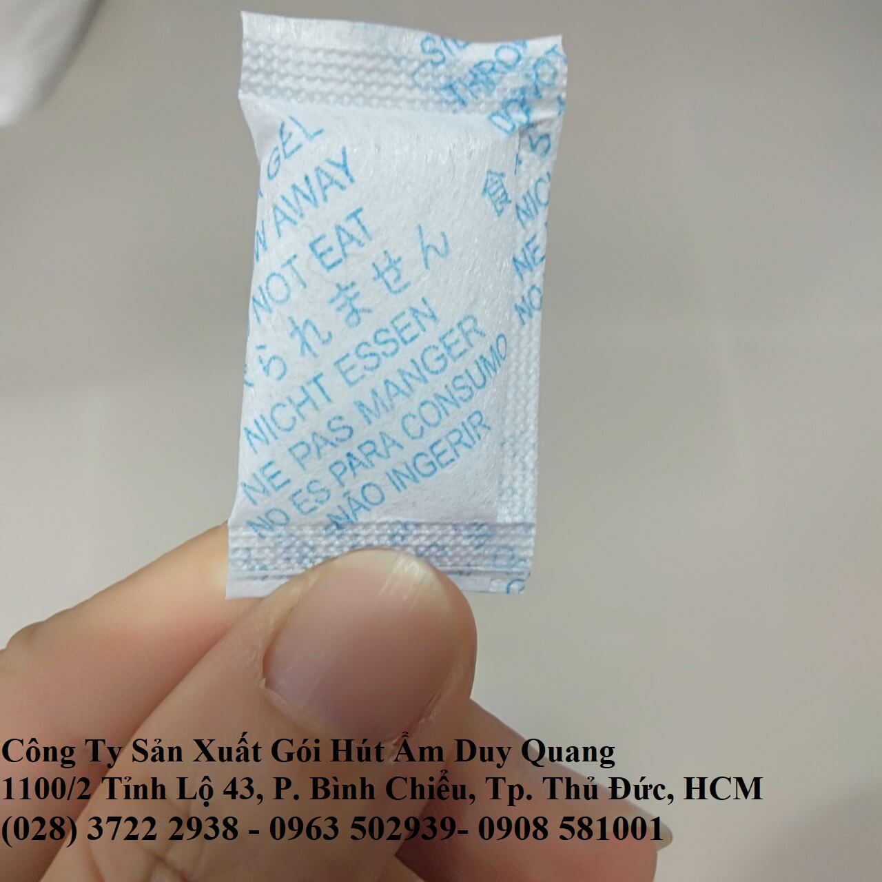 GÓI HÚT ẨM TRONG HỘP THUỐC TÂY