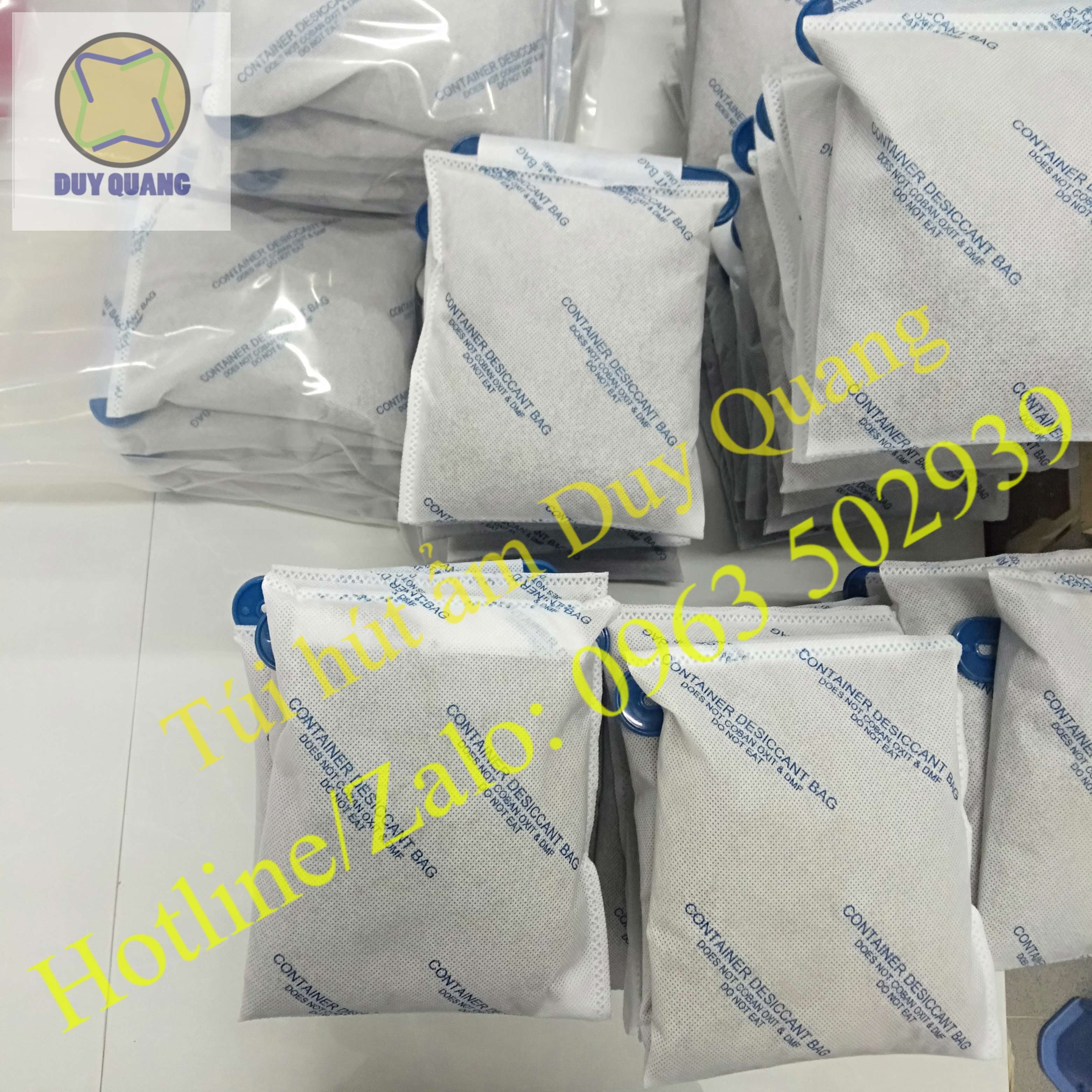 Hút ẩm container- Túi hút ẩm Clay - Dây hút ẩm 0.5kg, 1kg, 2kg