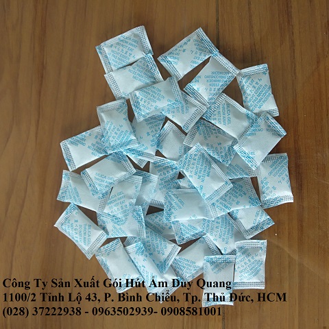 BÁN GÓI HÚT ẨM CHO NGÀNH MAY MẶC XUẤT KHẨU