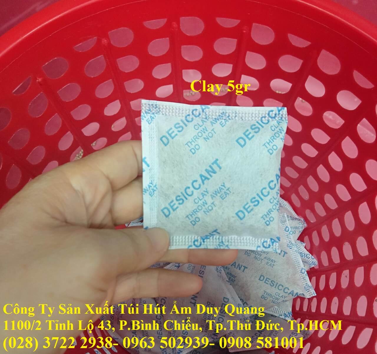 Hạt hút ẩm Clay