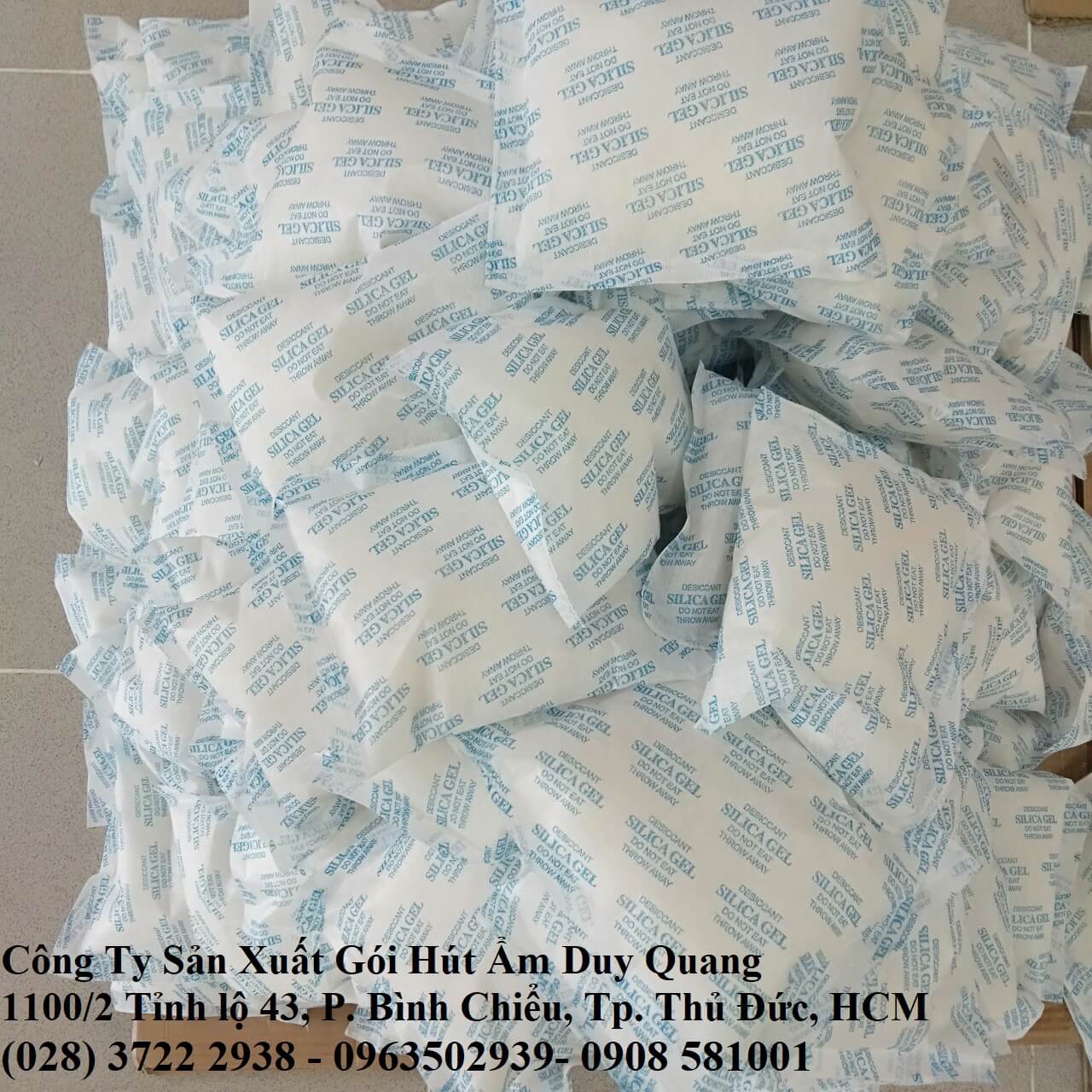 TÚI HÚT ẨM SILICAGEL 25GR-50GR