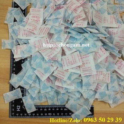 TÚI HÚT ẨM SILICA GEL 1,1GR - NHỎ TÚI HÚT ẨM SILICA GEL 1,1GR - NHỎ