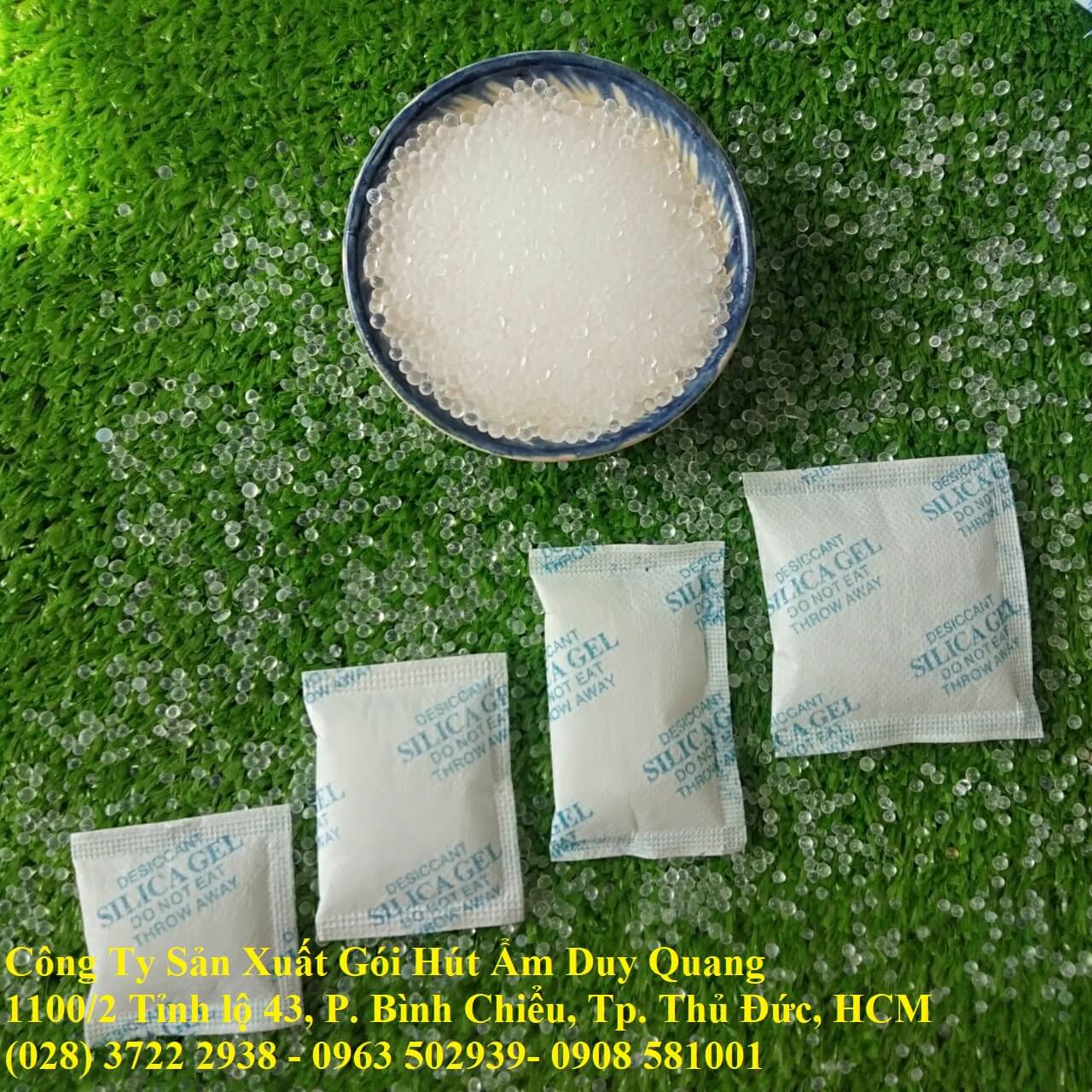 CÁCH SỬ DỤNG GÓI HÚT ẨM SILICA GEL