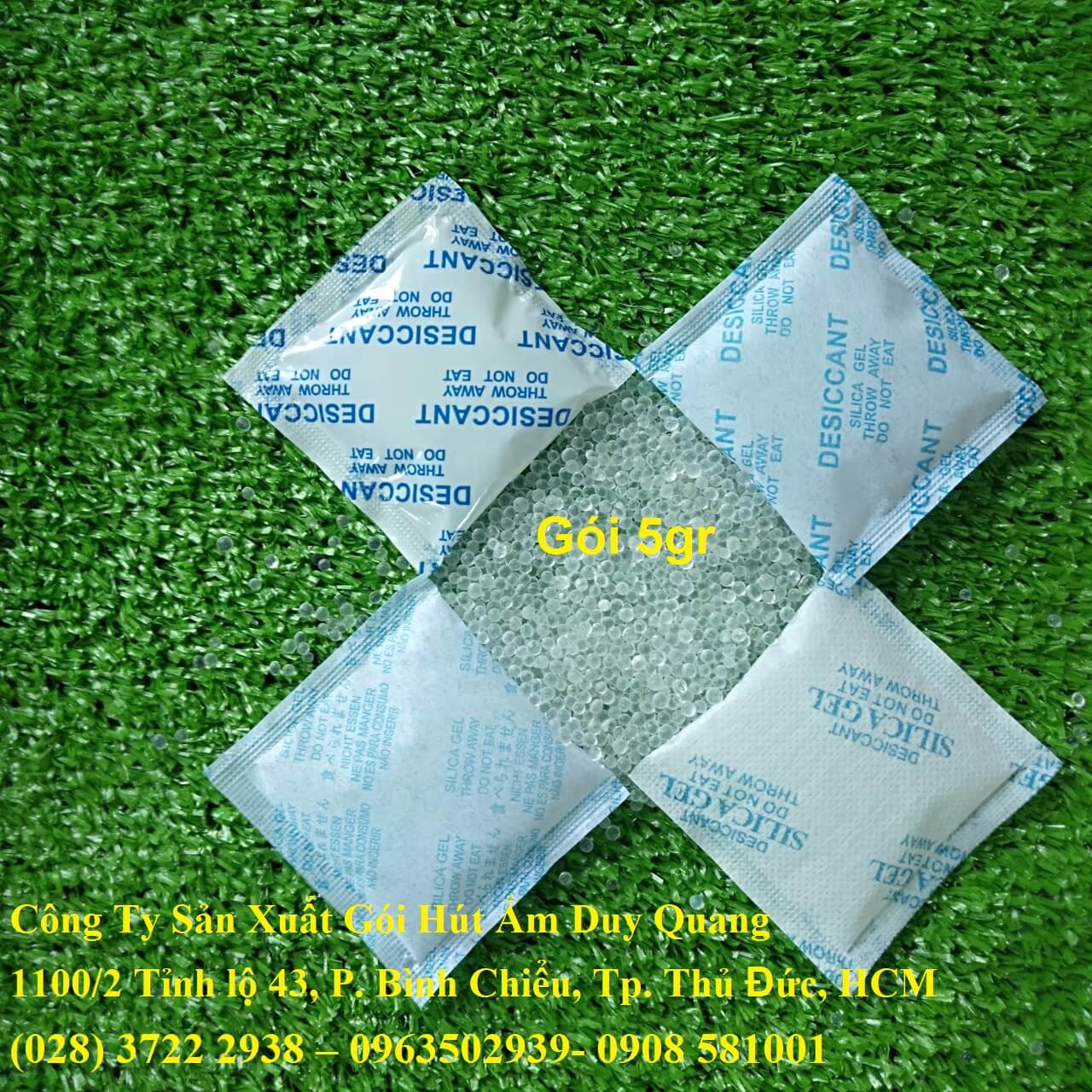TÚI HÚT ẨM SILICAGEL 5GR