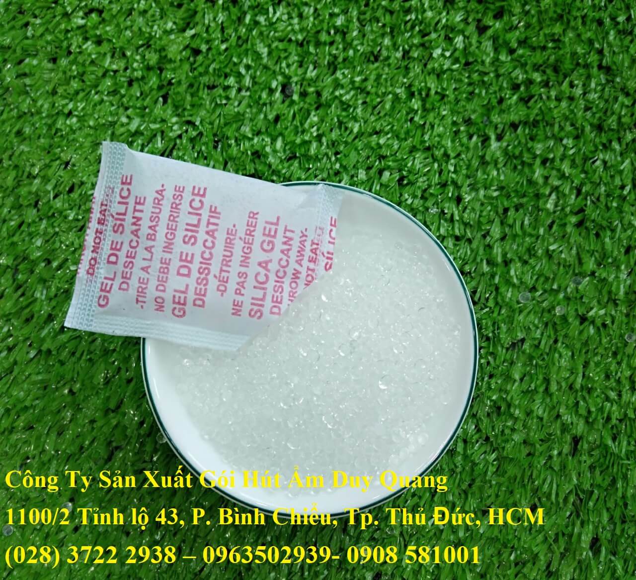 BÁN GÓI HÚT ẨM CHO NGÀNH MAY MẶC XUẤT KHẨU