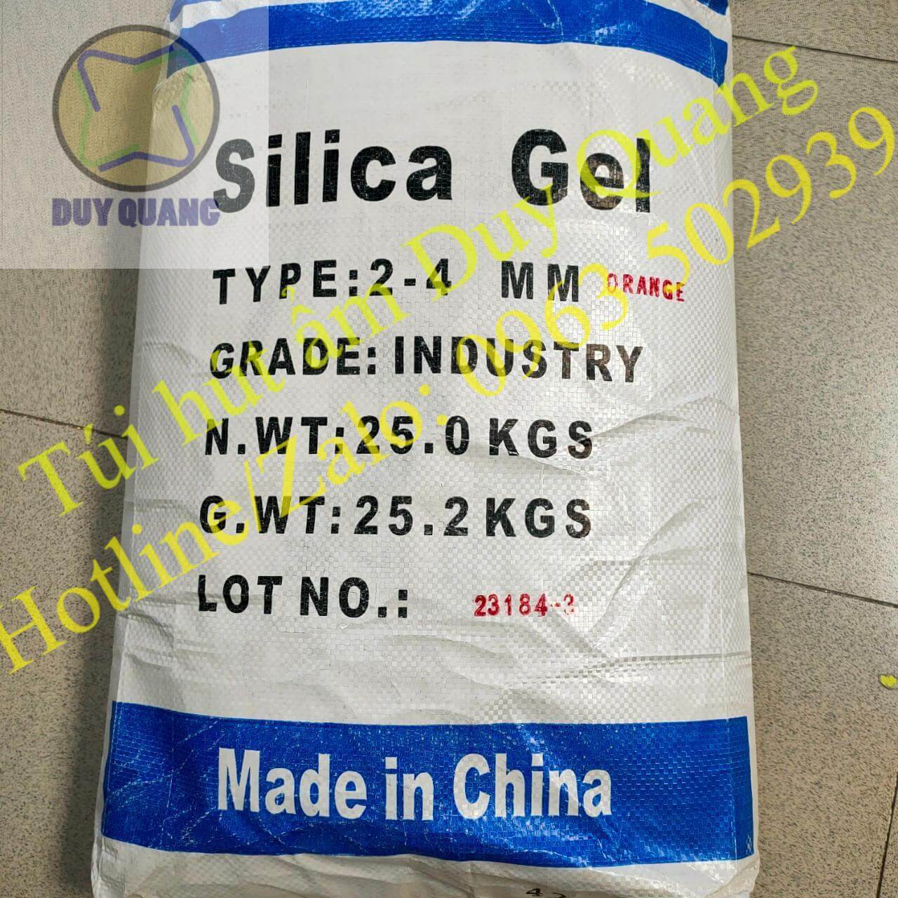 HẠT HÚT ẨM SILICA GEL MÀU CAM