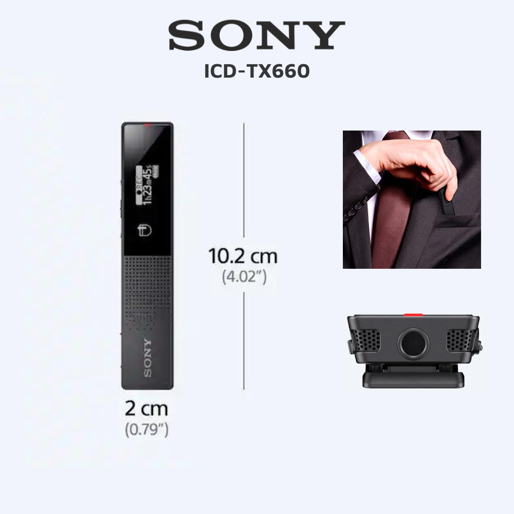 Máy Ghi Âm Sony ICD-TX660
