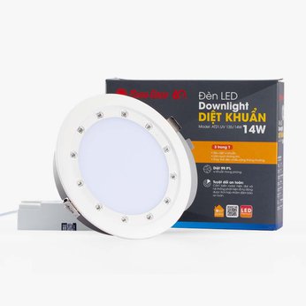 Đèn LED Âm trần Downlight UV Rạng Đông 90/7W