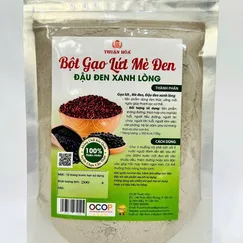 Bột gạo lứt mè đen đậu đen xanh lòng