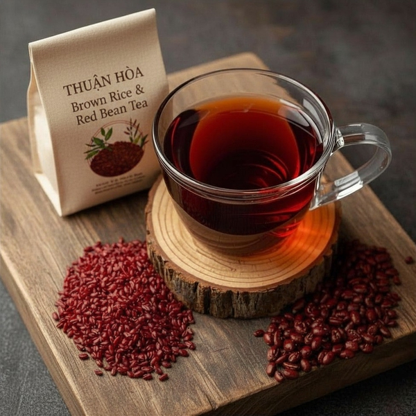 Trà gạo lứt đậu đỏ Thuận Hòa 300g