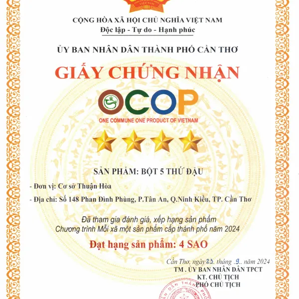 Bột 5 thứ đậu