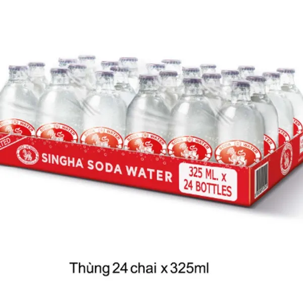 Soda Water Singha - Thùng 24 chai