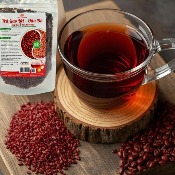 Trà gạo lứt đậu đỏ Thuận Hòa 300g