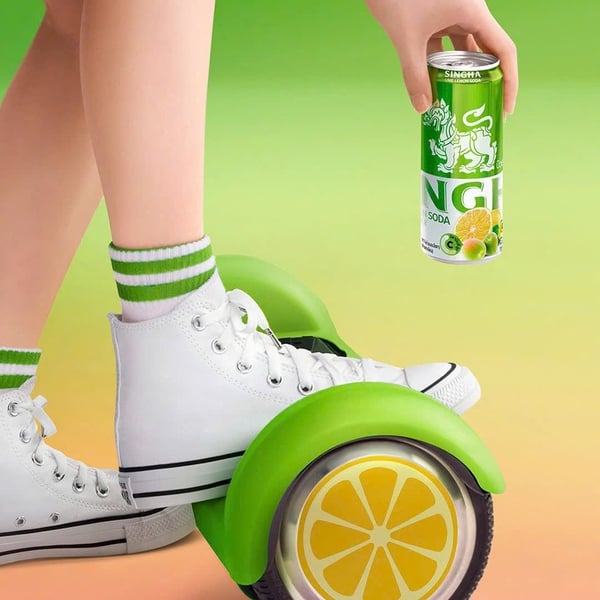 Soda SINGHA Chanh UME Mơ Nhật Bản