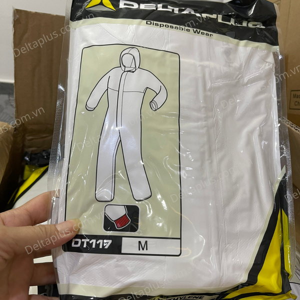 QUẦN ÁO PHÒNG DỊCH CHỐNG HÓA CHẤT LEVEL 4 DELTA PLUS  - DT117