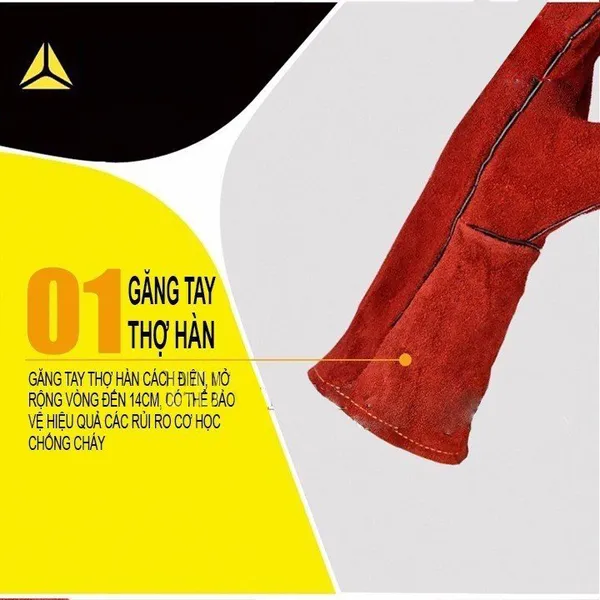 GĂNG TAY HÀN CƠ KHÍ DELTA PLUS CA515R10