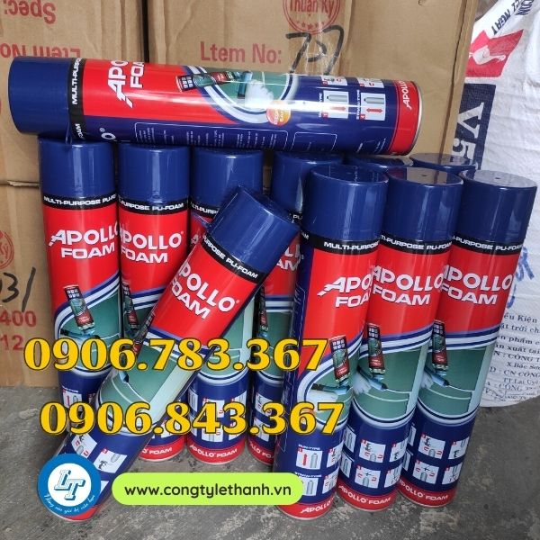 CHUYÊN SỈ KEO BỌT NỞ APOLLO FOAM CHẤT LƯỢNG keo apollo foam