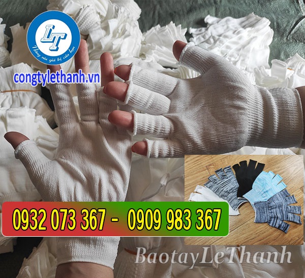 Găng tay hở ngón Bao tay hở 5 ngón