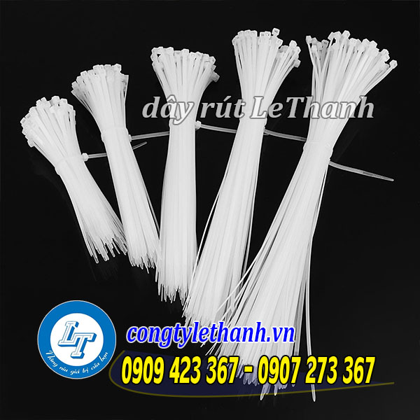 Báo giá dây rút nhựa các loại giá sỉ rẻ dây rút nhựa trắng nhiều size