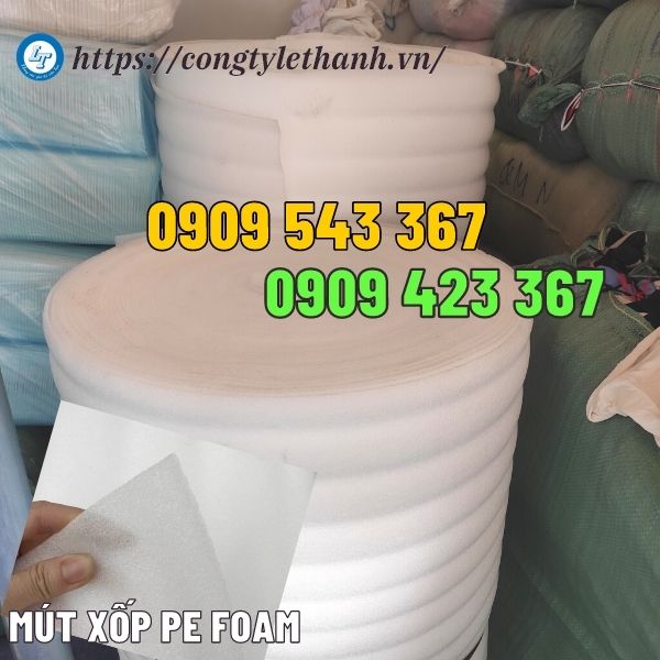 MÚT XỐP PE FOAM GIÁ RẺ UY TÍN mút xốp pe foam