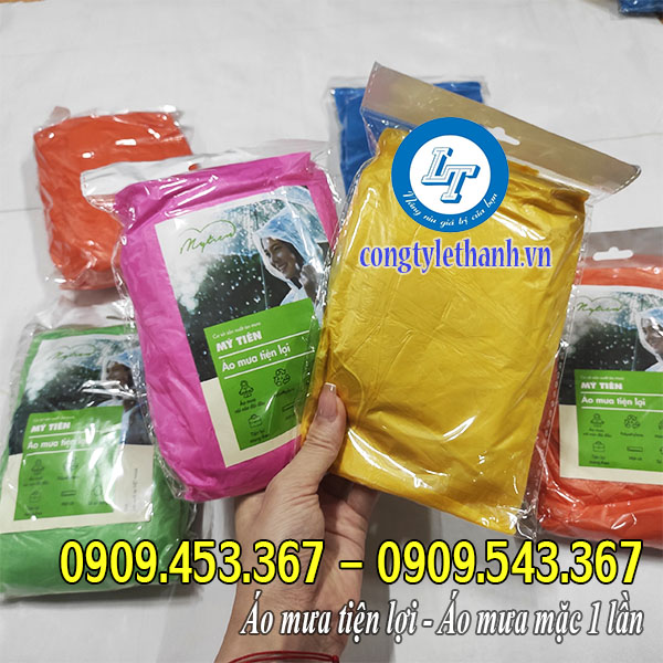 Giá sỉ 50 áo mưa mặc 1 lần tại TPHCM Áo mưa mặc 1 lần, áo mưa tiện lợi