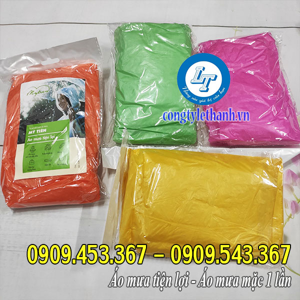Giá sỉ 50 áo mưa mặc 1 lần tại TPHCM áo mưa tiện lợi
