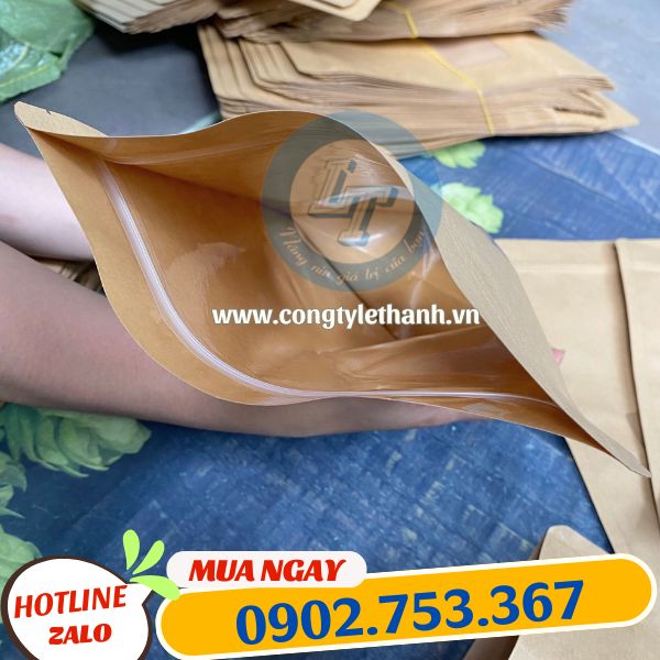 Túi zip giấy giá rẻ nhất HCM Túi zip giấy giá rẻ nhất HCM