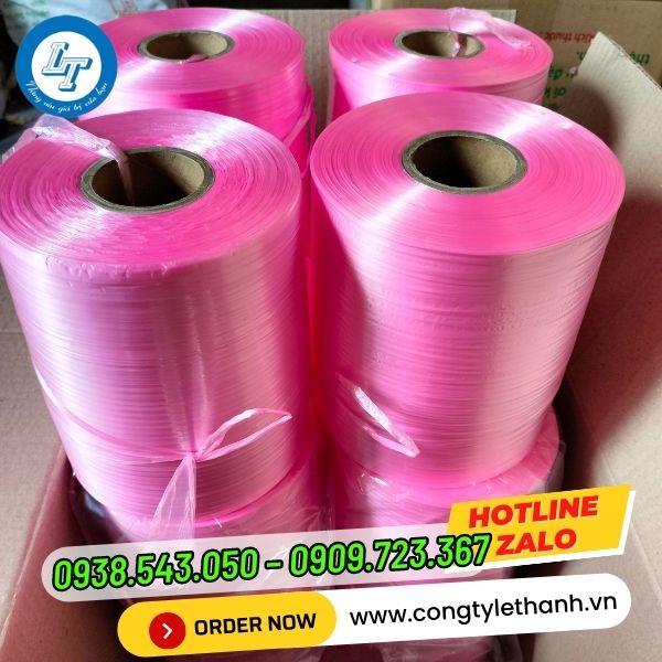 MUA BÁN SỈ DÂY NILON CỘT MÁY ĐỦ MÀU dây nilon đài loan hồng
